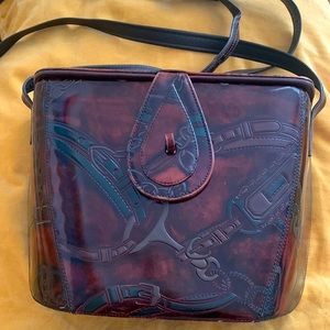 Genuine Leather Equestrian Bag